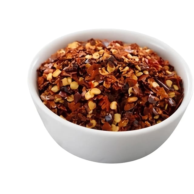 Red Pepper Flakes Side.