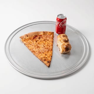 1 NY Cheese Slice 3 Rolls & Can of Soda